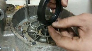 Установка маховика на двигатель мотоцикла Урал.