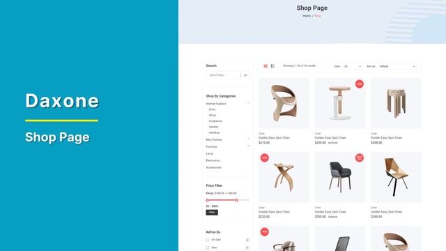 Daxone eCommerce HTML Template | Bootstrap template смотреть онлайн
