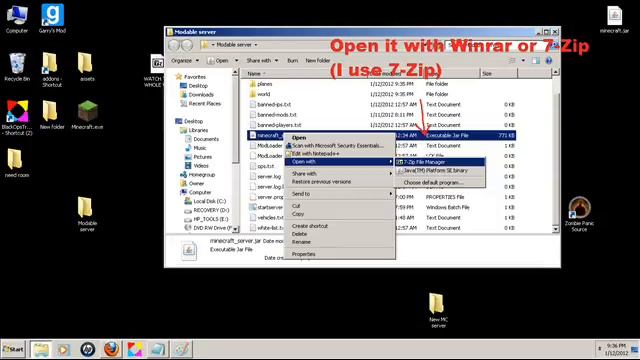 How to mod a Minecraft server! (1.0.0 and 1.0.1) смотреть онлайн