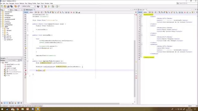 Tutorial xml en java 3-Sacando datos del DOM смотреть онлайн