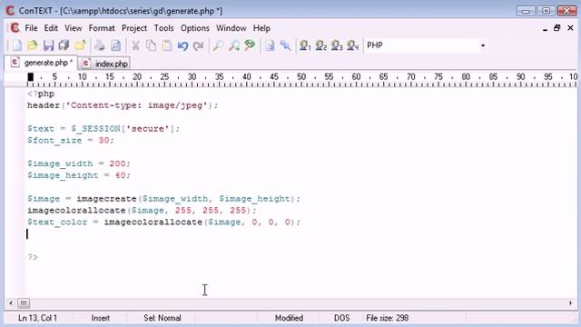 165 Creating Captcha Image Security Part 2 смотреть онлайн
