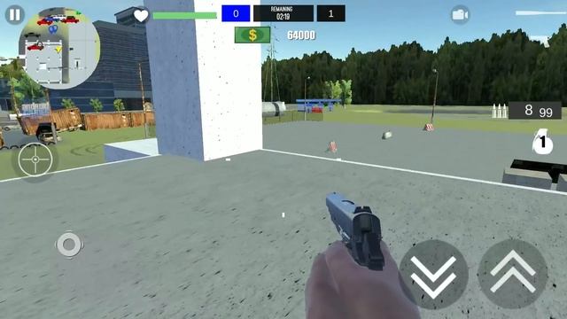 Policeman Role in Police vs Gangsters 4x4 Simulator #4 - Android Gameplay смотреть онлайн
