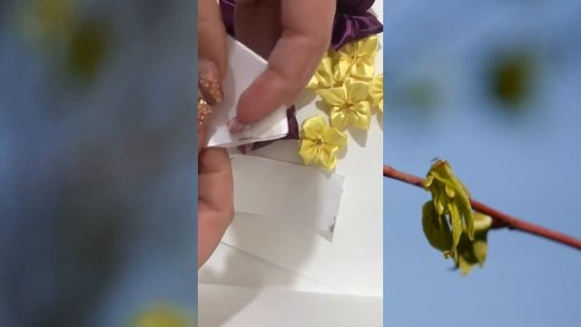 Онлайн мастер-класс по ДПИ «Весенние цветы» в ленточной технике,руководитель коллектива Песенко А.В смотреть онлайн