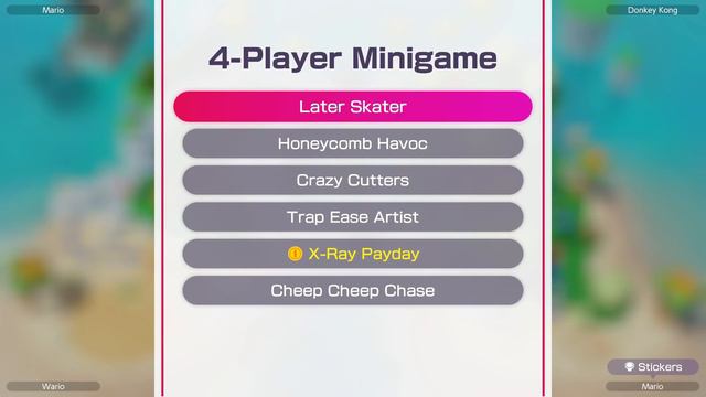 Mario Party Superstars #12 Yoshi's Tropical Island Waluigi vs Donkey Kong vs Wario vs Mario смотреть онлайн