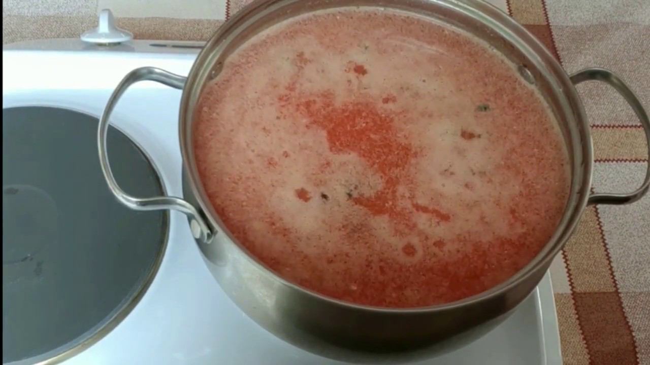 Летний свекольный суп ботвинья смотреть онлайн