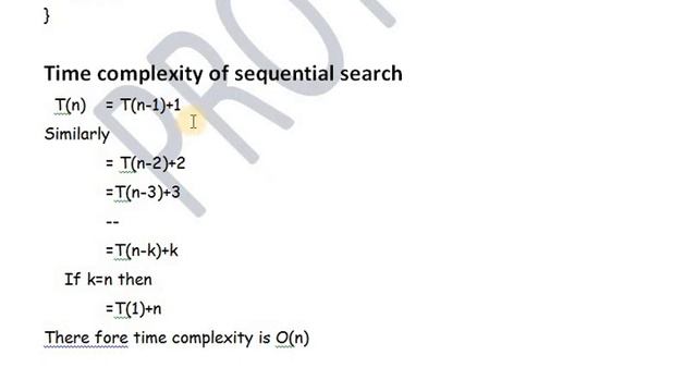 SEQUENTIAL/LINEAR SEARCH ALGORITHM смотреть онлайн
