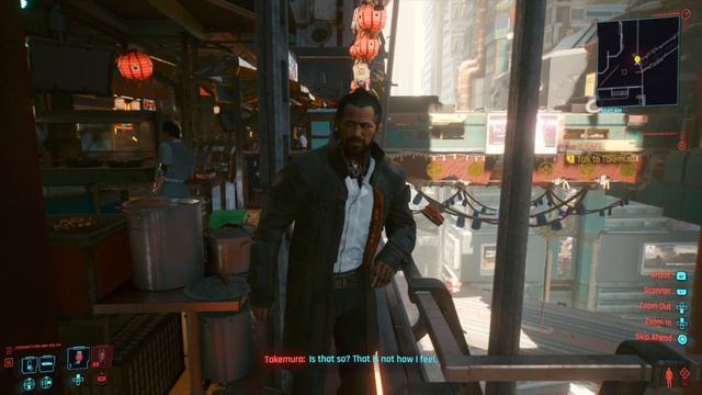 Cyberpunk 2077 - Takemura's Scop Burger Burn смотреть онлайн