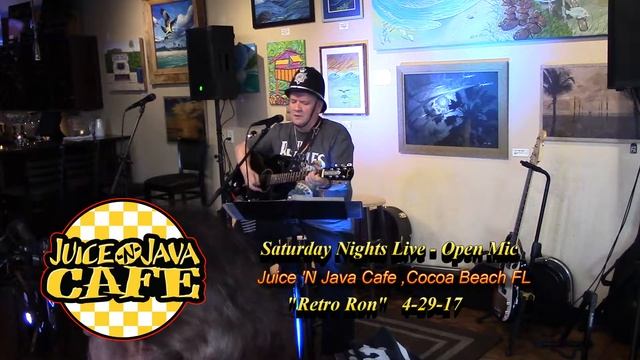 Retro Ron @ Juice 'N Java Cafe Open Mic 4-29-17 смотреть онлайн