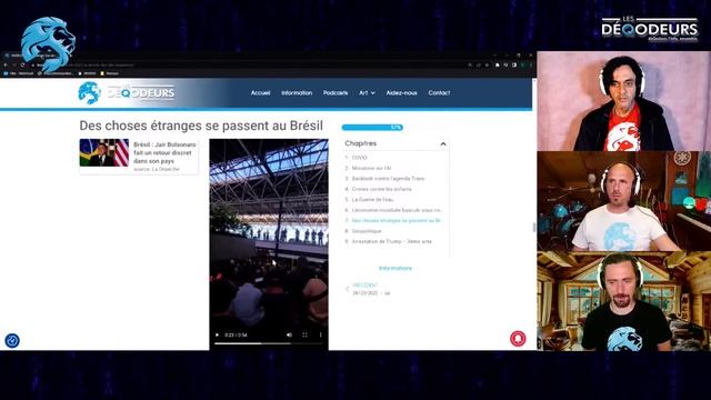 Le dernier live des DéQodeurs смотреть онлайн