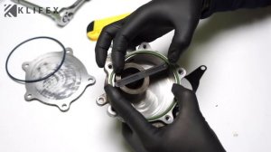 Ремонт вакуумного насоса Audi 06E145100E. Установка ремкомплекта.