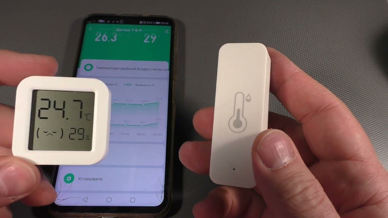 Wi-Fi термометр гигрометр TH01 за 389 рублей смотреть онлайн