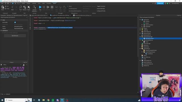 REMOTE FUNCTION (Cliente - Servidor) - Roblox Studio Tutoriales 2023 смотреть онлайн