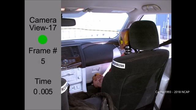 2018 Nissan Armada/Patrol & Infiniti QX80 NHTSA Frontal Impact смотреть онлайн