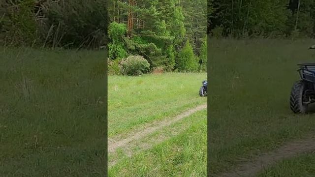 Квадроцикл Irbis ATV200.Прогулки г.Обнинск