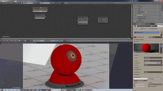 Howto use the BlackBody Node to make More Realistic Lighting in your Blender Scene - 2 73 beta смотреть онлайн