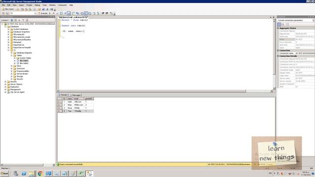 How to Insert On Table "SQL Server " SQL INSERT INTO Statement смотреть онлайн