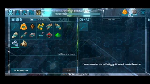 Ark Mobile How To Get/Farm Potent Dust And Snake Plant Seeds | Ark Mobile How To Color Dinos смотреть онлайн