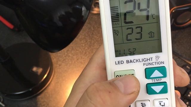 How to setup GPT universal air conditioner remote control смотреть онлайн