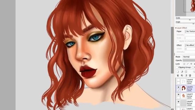 Study | Digital sketch in Paint Tool Sai смотреть онлайн