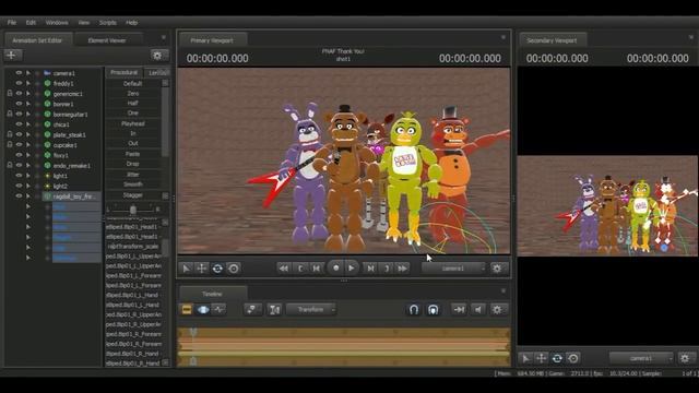 SFM Making  A FNAF Thank You! Poster