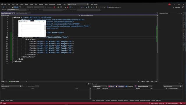 C# WPF Tutorial #17 - ScrollViewer смотреть онлайн