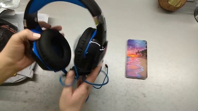 Распаковка посылок с алиэкспресс.Наушники Kotion G2000 и чехол для Xiaomi Redmi Note 4x. смотреть онлайн