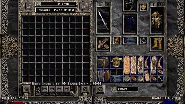 Diablo 2 - Sazabi's Mental Sheath and Blackhorn's Face Drop - Holy Grail (125 & 126 out of 502) смотреть онлайн