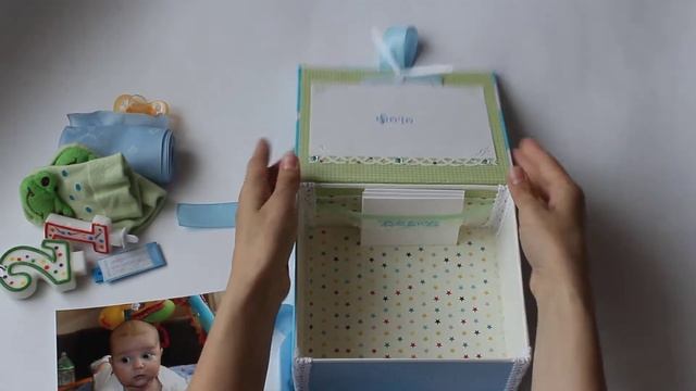 Мамины сокровища ручной работы для мальчика ✿ Скрапбукинг (handemade) ✿ Подарок для молодой мамы смотреть онлайн
