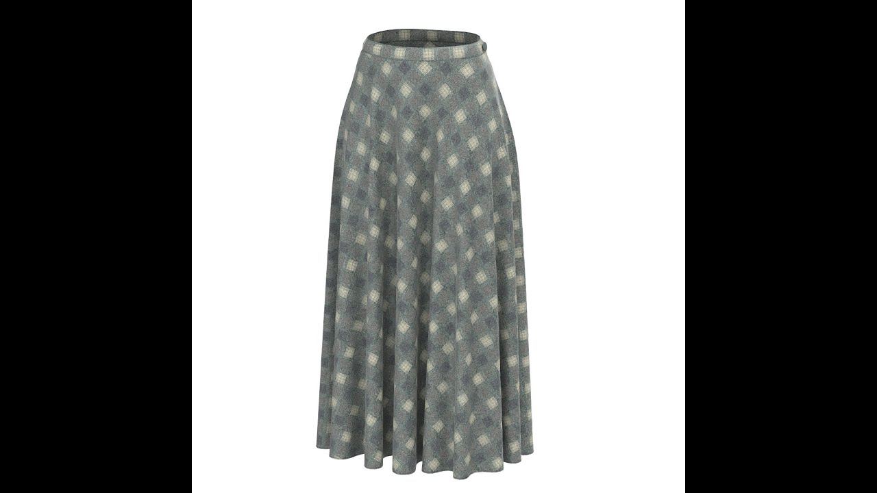 Коническая юбка в САПР Ассоль смотреть онлайн