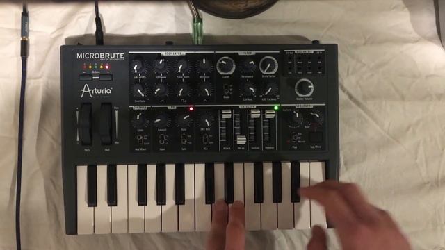 Solo Arturia Microbrute Ambient Synthwave смотреть онлайн
