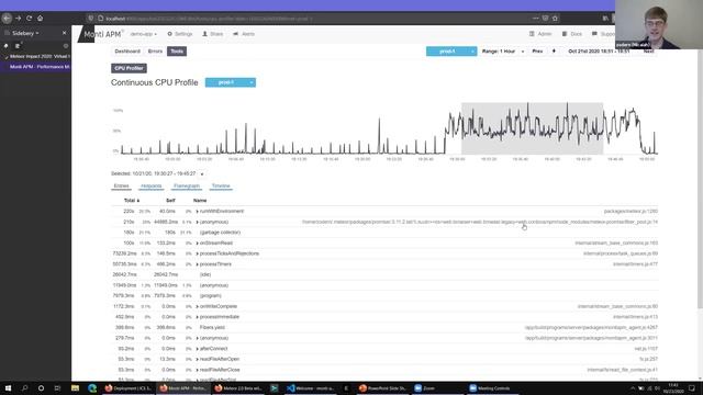 Production debugging for Meteor apps with Meteor up & Monti APM смотреть онлайн