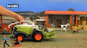 Комбайн кормоуборочный Bruder Claas Jaguar 980