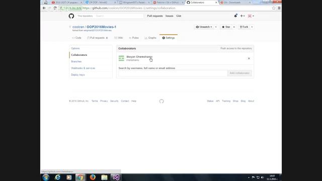 Работа с Git и GitHub във VisialStudio. ASP.NET MVC. МИ 1/2 смотреть онлайн