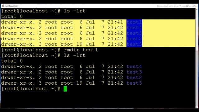 Create and Remove Directory in Linux | mkdir, rmdir and rm Linux Commands | Linux Most Used Command смотреть онлайн