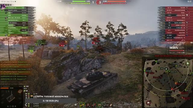 ?3 отметки на Type 62 ?ЛТ, способный кусать врага как СТ ?Часть 6. Начало с 90,48% | World of Tanks смотреть онлайн