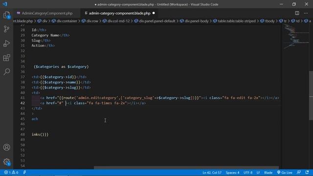 Laravel 8 E-Commerce - Admin Delete Category смотреть онлайн