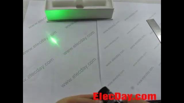 How to use 200mw 532nm green laser pointer pen and adjust beam focus L051 смотреть онлайн