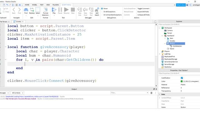 How To Change Accessories On Players In Your Roblox Game смотреть онлайн