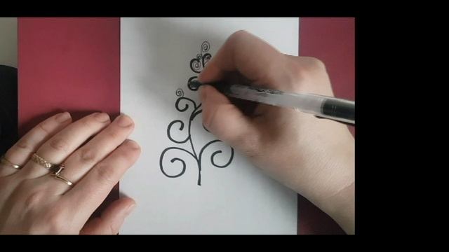 Как нарисовать елку, елочку быстро и красиво смотреть онлайн