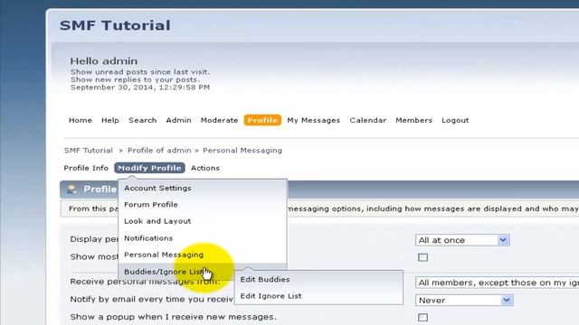 The Administrator Center #8 Custom Community Forum with SMF from Scratch Course & tutorial смотреть онлайн