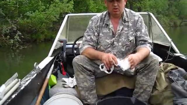 Фидер с лодки - Обь , пробный выезд