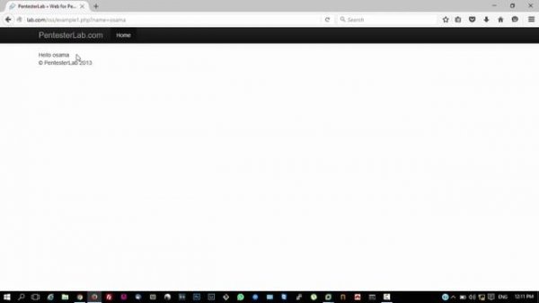 Web For Pentesters XSS Example 1