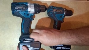 MAKITA DDF 481 vs MAKITA DDF 485  сравниваю габариты и вес и прочие особенности шуруповертов макита
