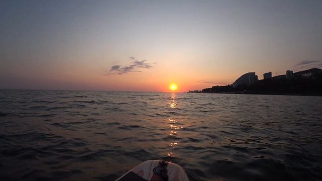 Прогулка на сап борде в Сочи смотреть онлайн