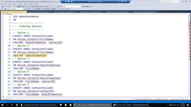 SQL Server Index Tuning – Multi Column Seeking (by Amit Bansal) смотреть онлайн
