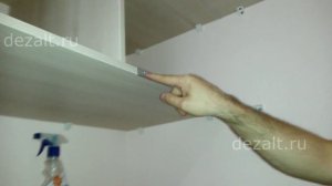 Как состыковать полки из ЛДСП без шкантов