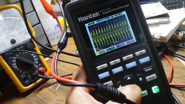 Osciloscópio hantek 2c42. смотреть онлайн