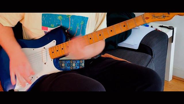 Playing Blues with my Blue Fender Bullet смотреть онлайн