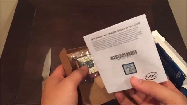 Intel I5 6600K Unboxing смотреть онлайн