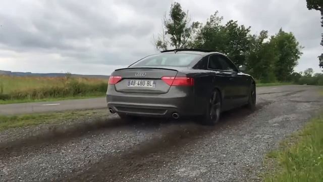 Launch Control Audi A5 Quattro Slowmotion смотреть онлайн